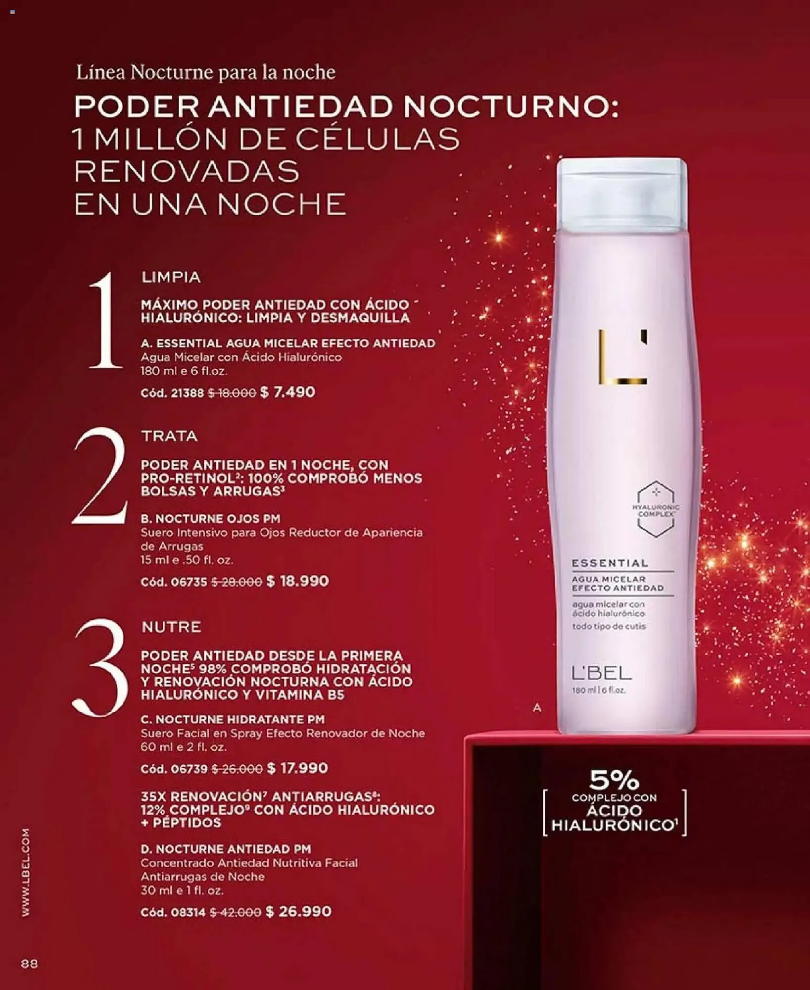 Catálogo de Catálogo L'Bel 30 de noviembre al 1 de enero 2026 - Página 88