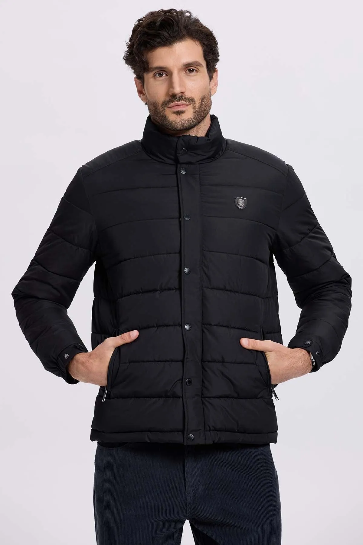 Parka Hombre Puffa Negro