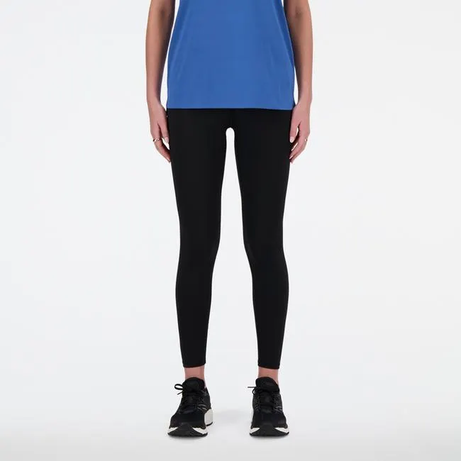 Calza Larga Running Mujer New Balance Harmony High Rise Negra