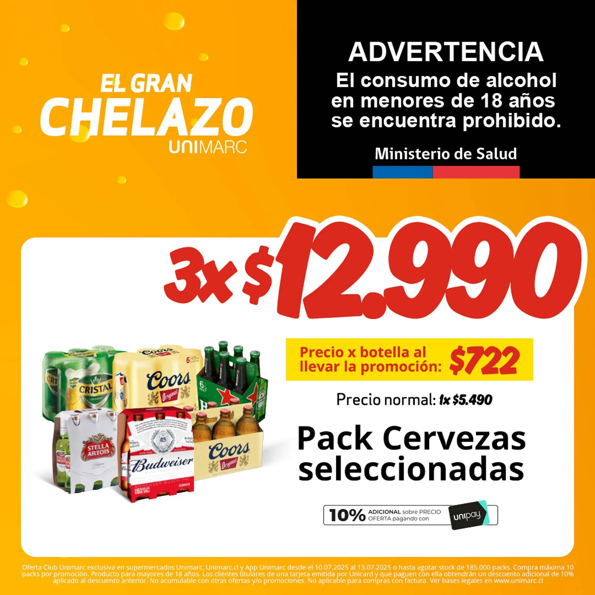 Catálogo de Catálogo Unimarc 11 de julio al 14 de julio 2025 - Página 1