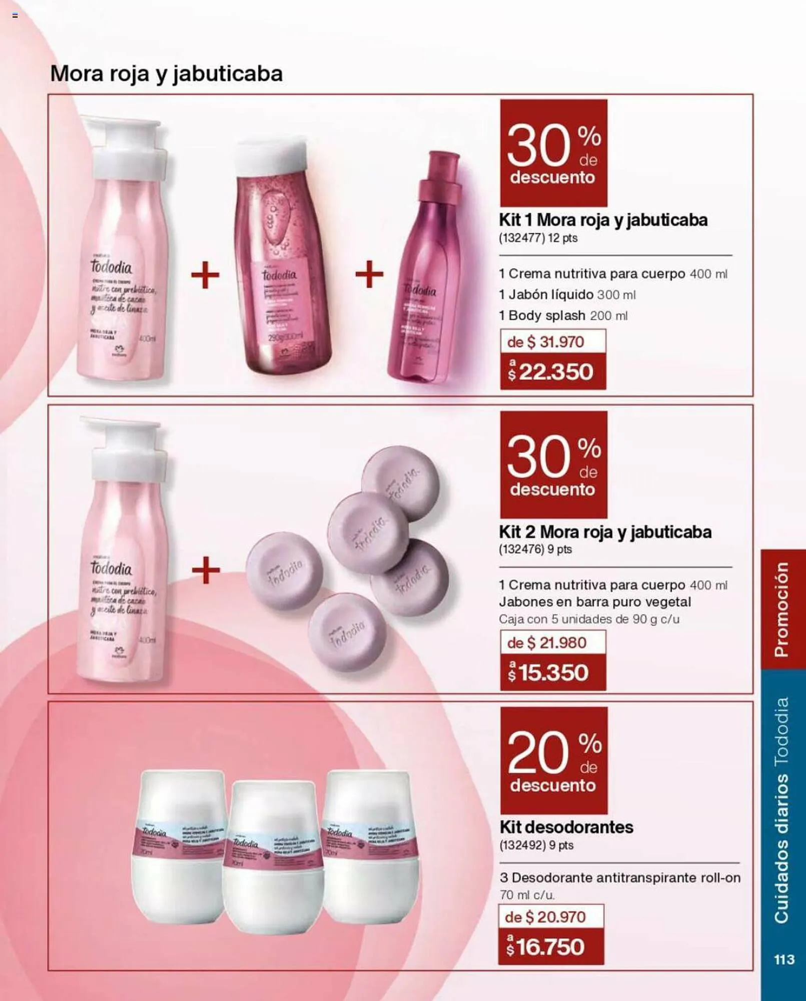 Catálogo de Catálogo Natura 1 de septiembre al 30 de septiembre 2023 - Página 113