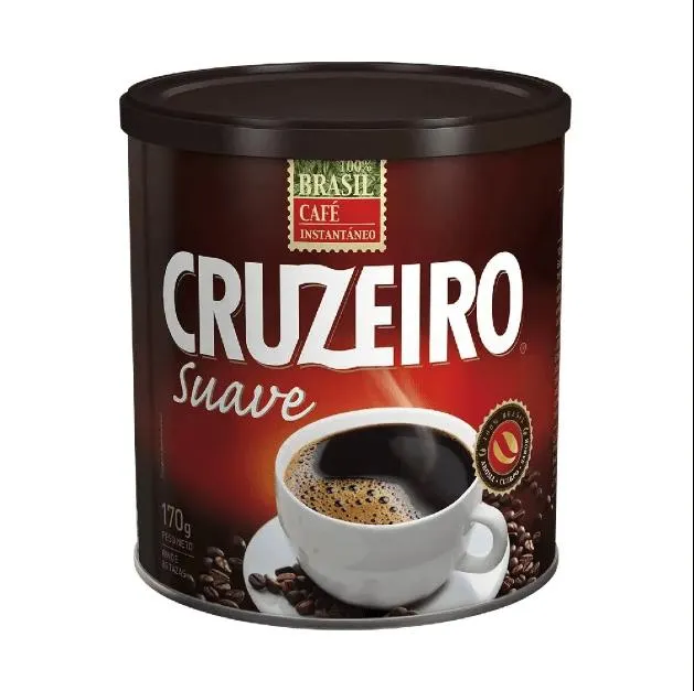 Café Instantáneo Cruzeiro Suave, 170gr.