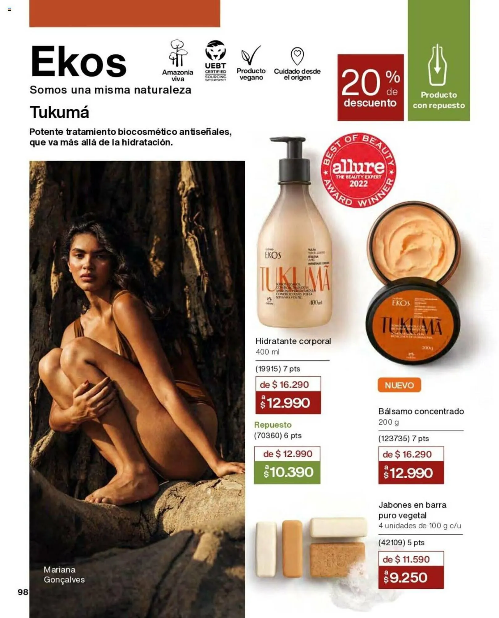 Catálogo de Catálogo Natura 1 de julio al 31 de octubre 2023 - Página 98