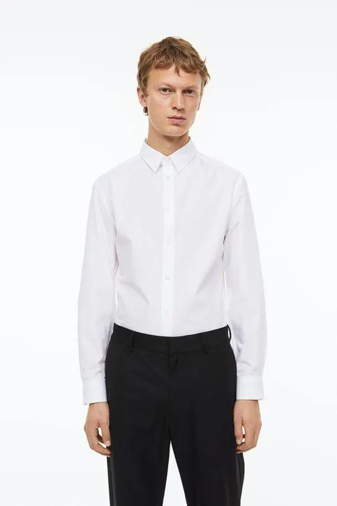 Camisa Easy-iron Slim Fit