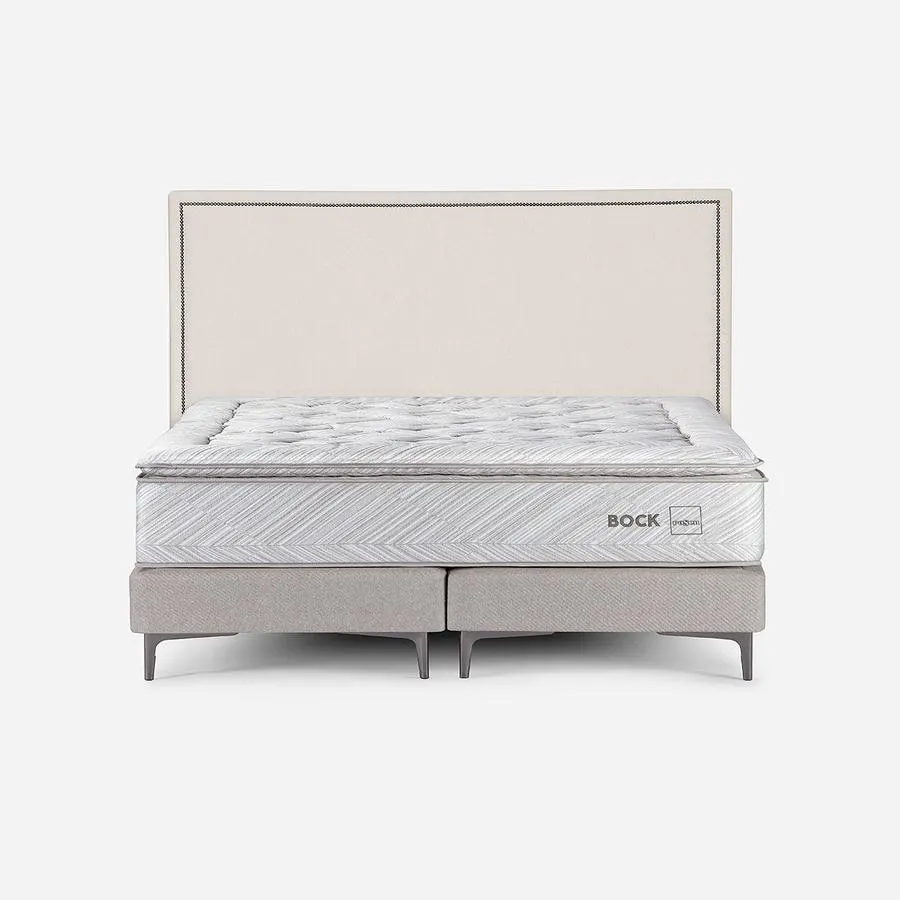Cama Bock Super King + Respaldo Carrington