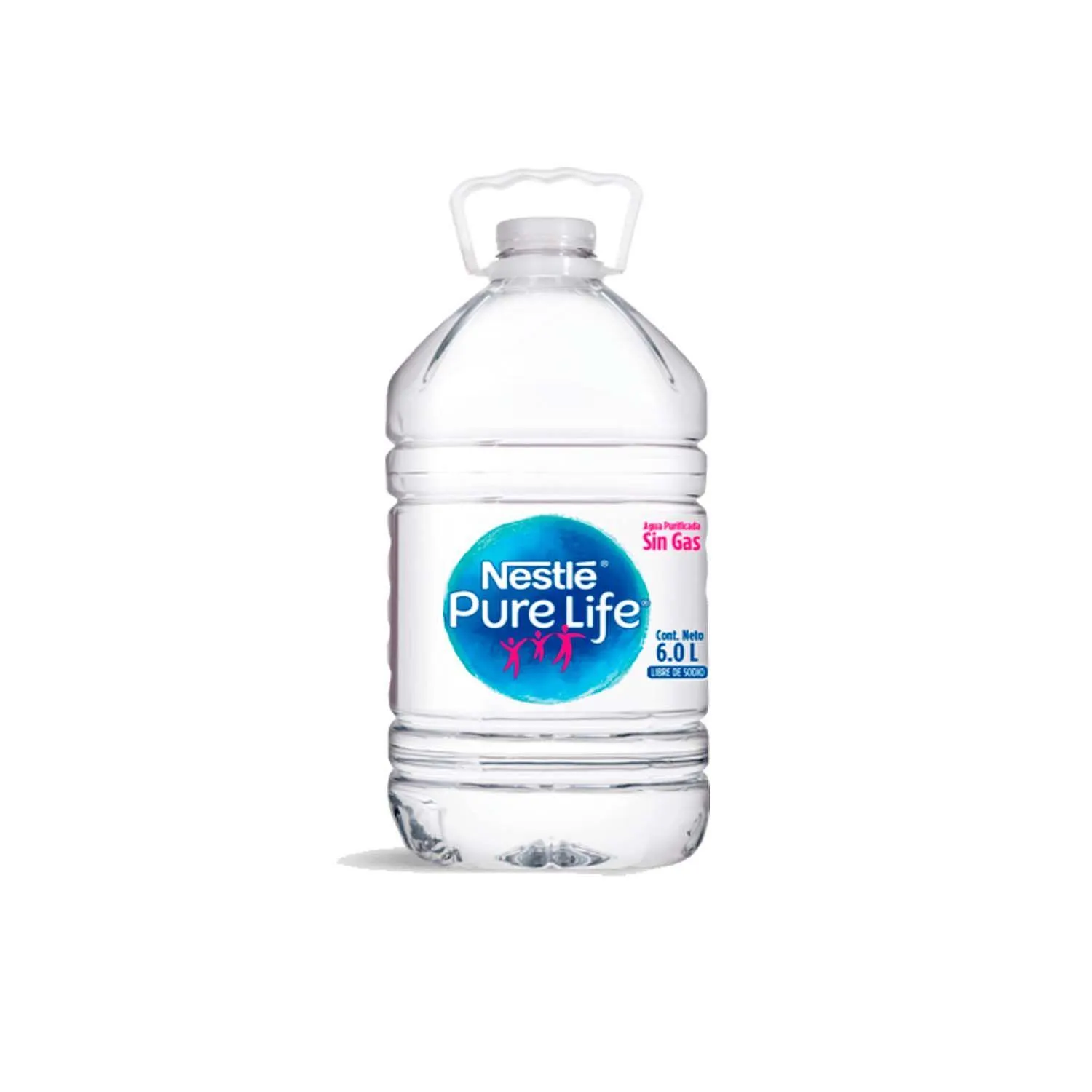 Agua Purificada Sin Gas Pure Life Bidón 6lts.