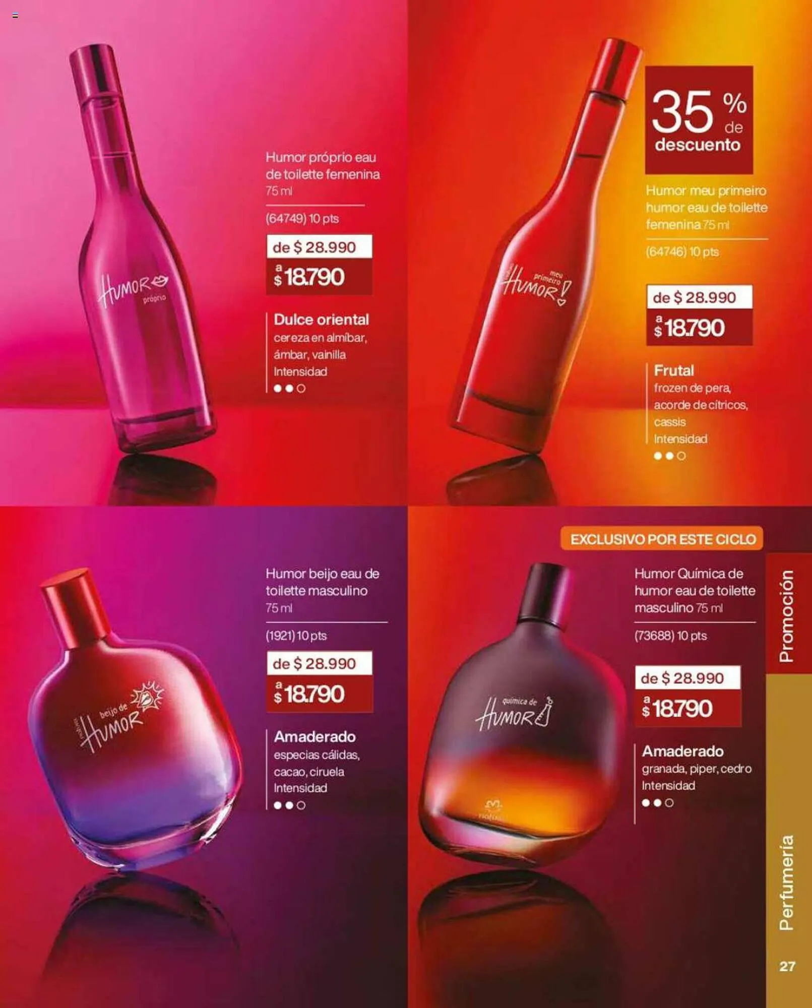 Catálogo de Catálogo Natura 1 de julio al 31 de octubre 2023 - Página 27