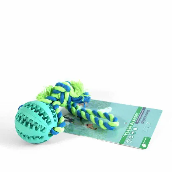 Juguete Cuerda con Pelota dientes Calipso