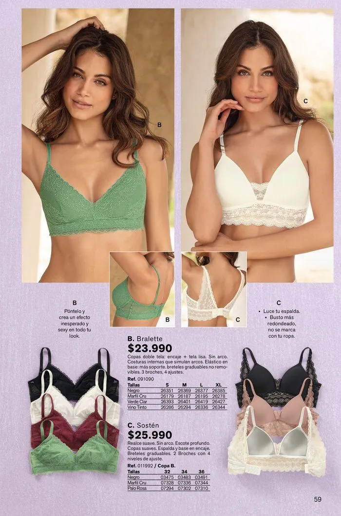 Catálogo de Ofertas Leonisa 23 de agosto al 6 de septiembre 2024 - Página 59