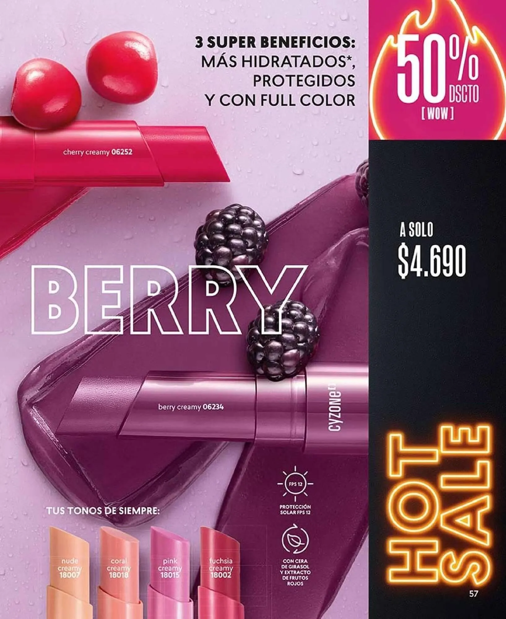 Catálogo de Catálogo Cyzone 1 de agosto al 31 de agosto 2025 - Página 57