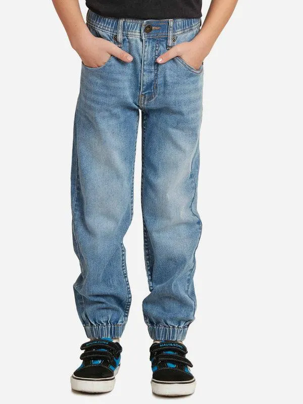 JOGGER KIDS LIGHT DENIM
