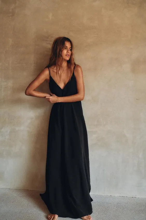 VESTIDO FLUIDO VOLUMEN