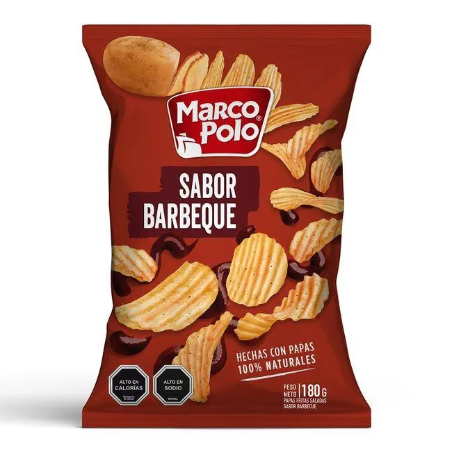 Papas Fritas Marco Polo BBQ 180 g
