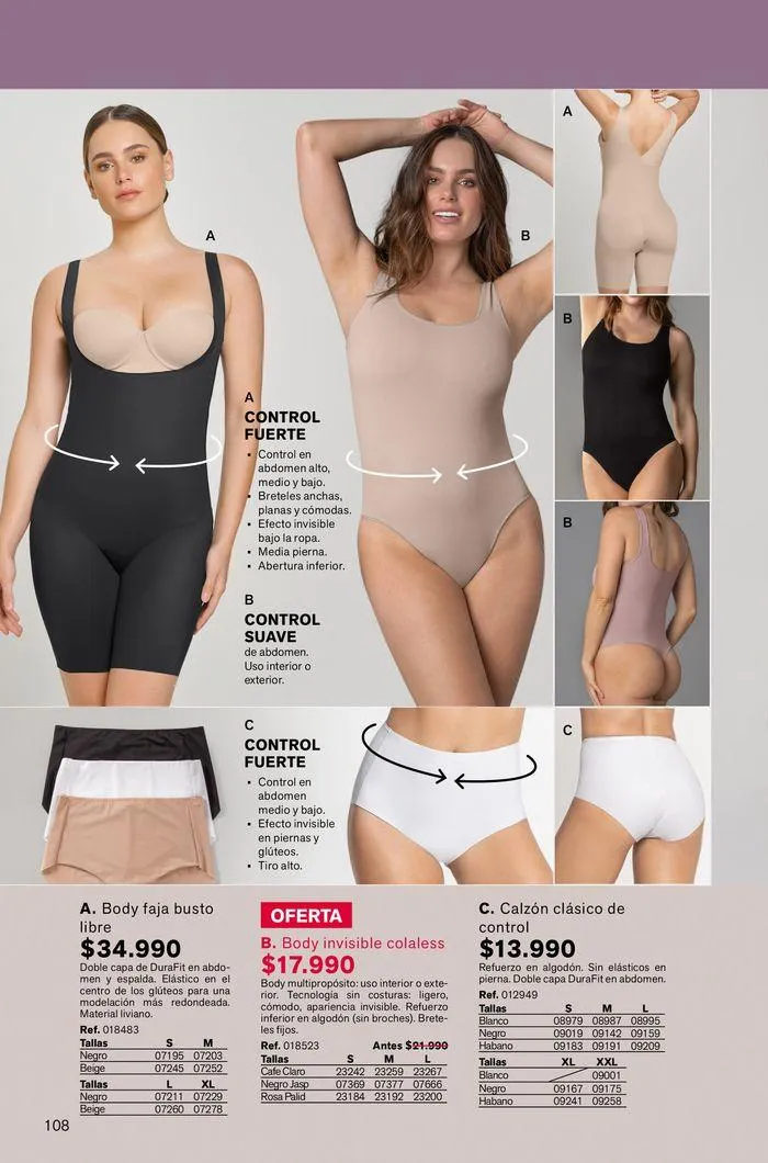 Catálogo de Ofertas Leonisa 23 de agosto al 6 de septiembre 2024 - Página 108