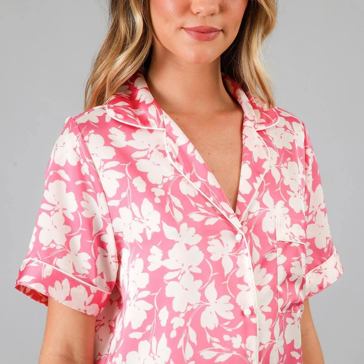 Camisero Satin Print