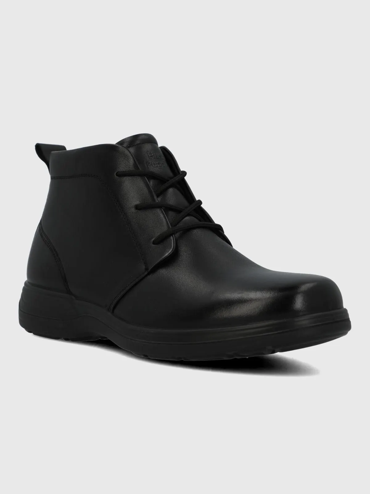Botin Cuero Hombre Ansel Negro