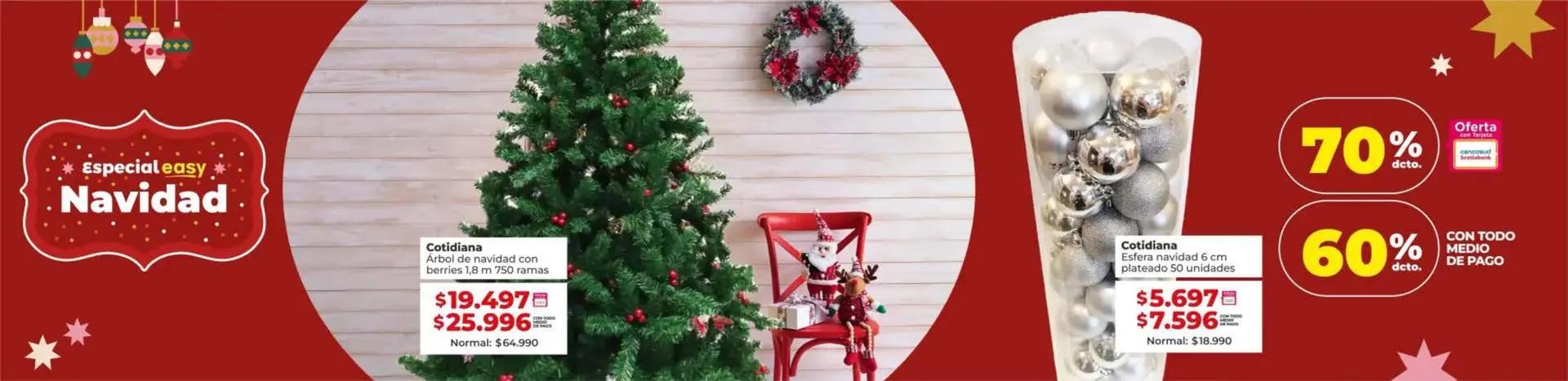 Catálogo de Catálogo Easy 6 de diciembre al 17 de diciembre 2024 - Página 1