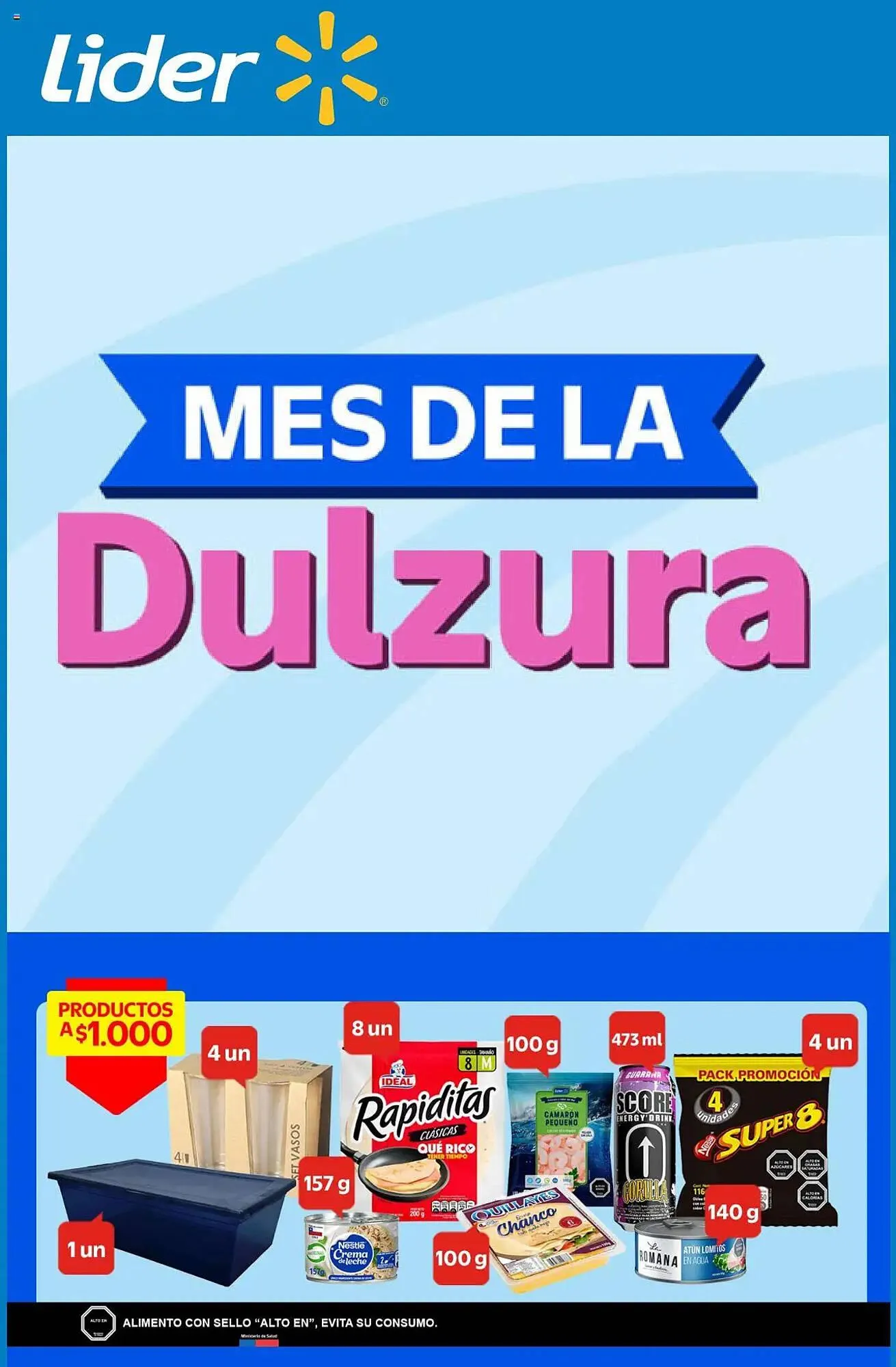 Catálogo de Catálogo Lider 7 de agosto al 25 de agosto 2025 - Página 1