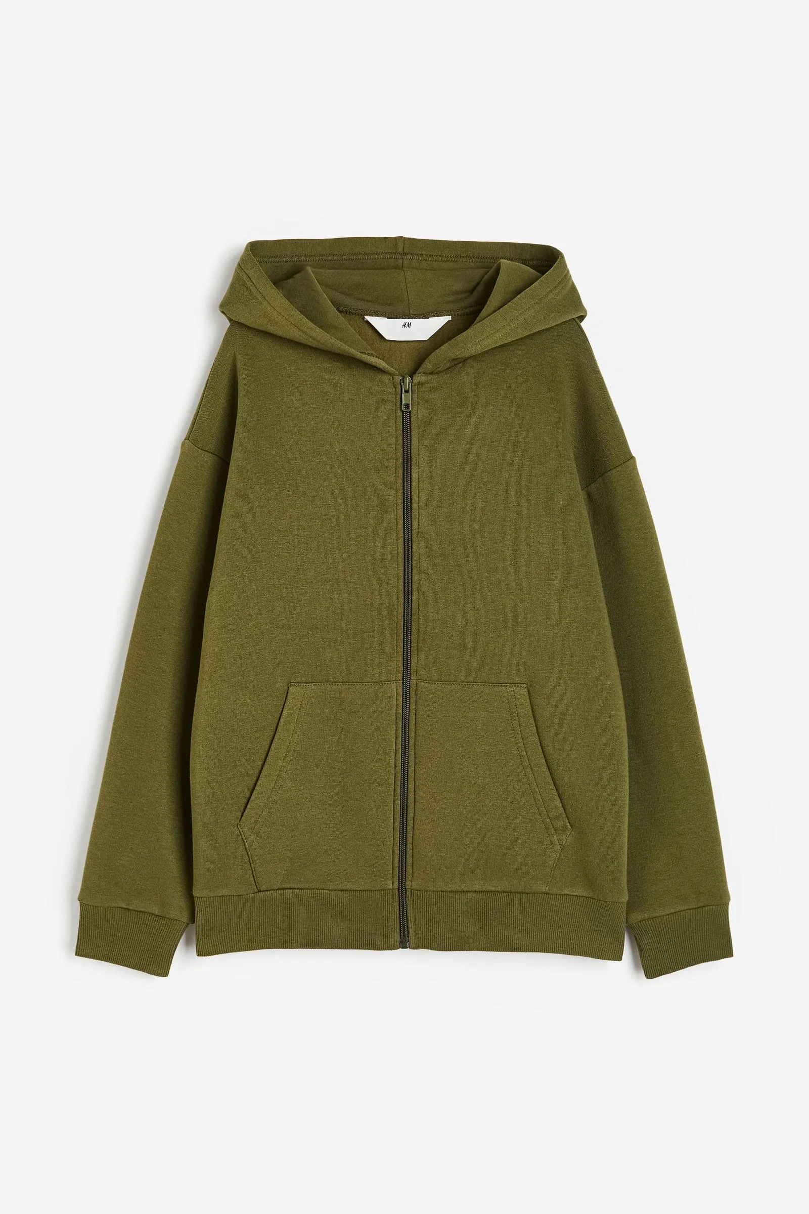 Polerón hoodie con cierre