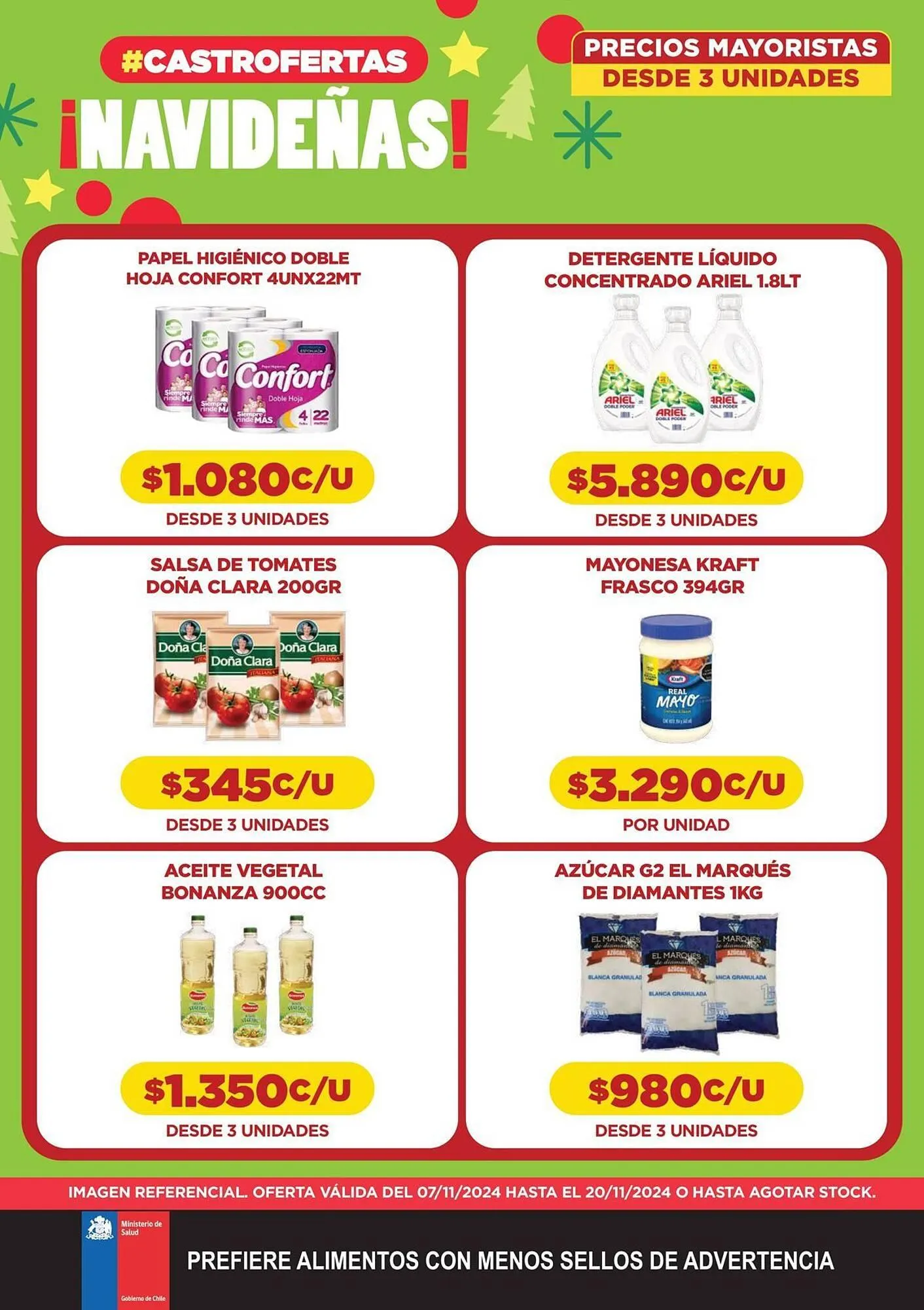 Catálogo de Catálogo Comercial Castro 16 de noviembre al 30 de noviembre 2024 - Página 6