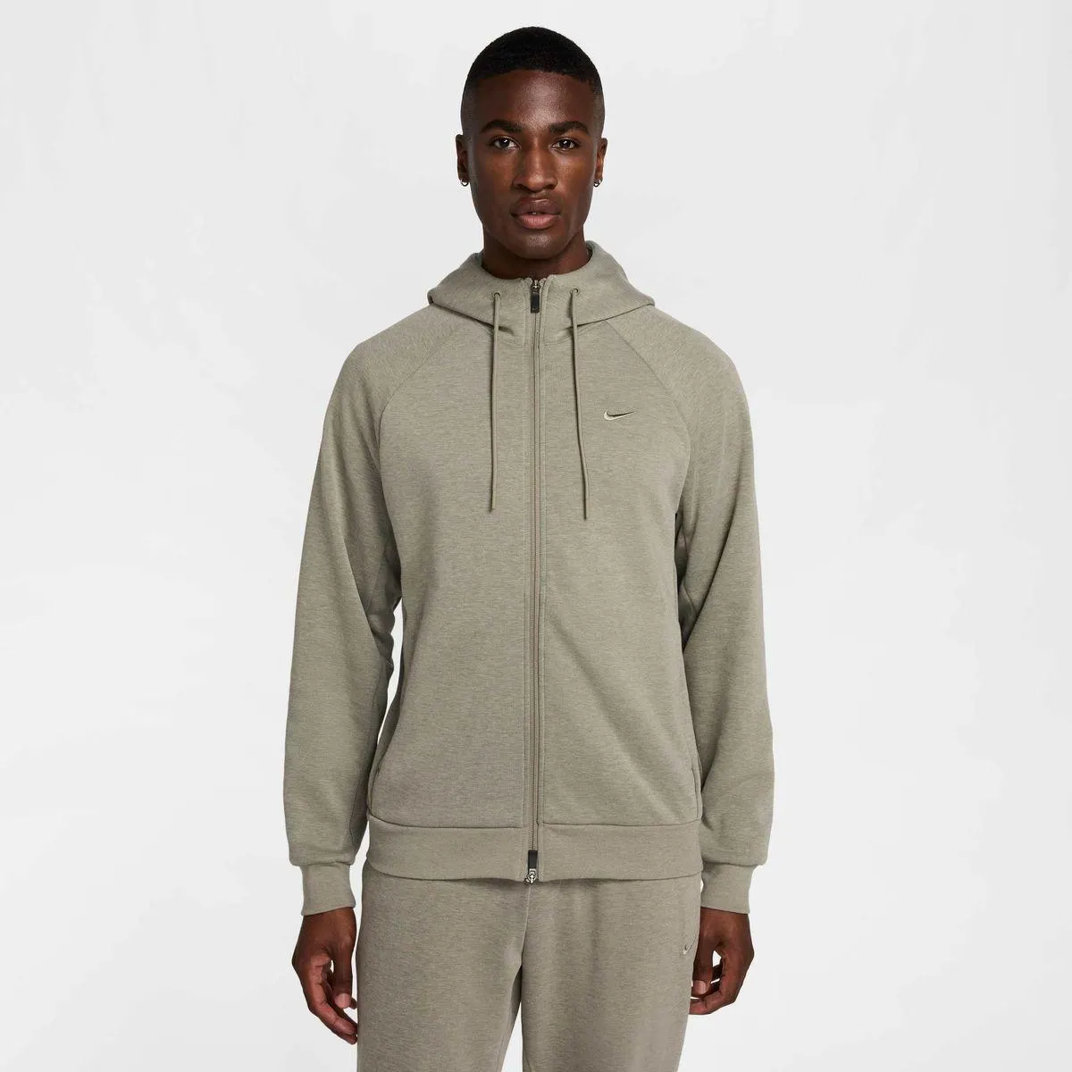Polerón con capucha versátil Dri-FIT UV con cremallera completa - Hombre