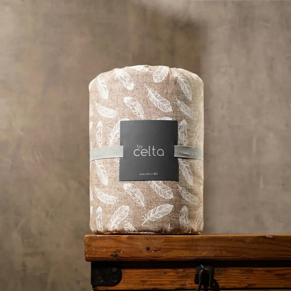 Piecera Lona Pluma Beige