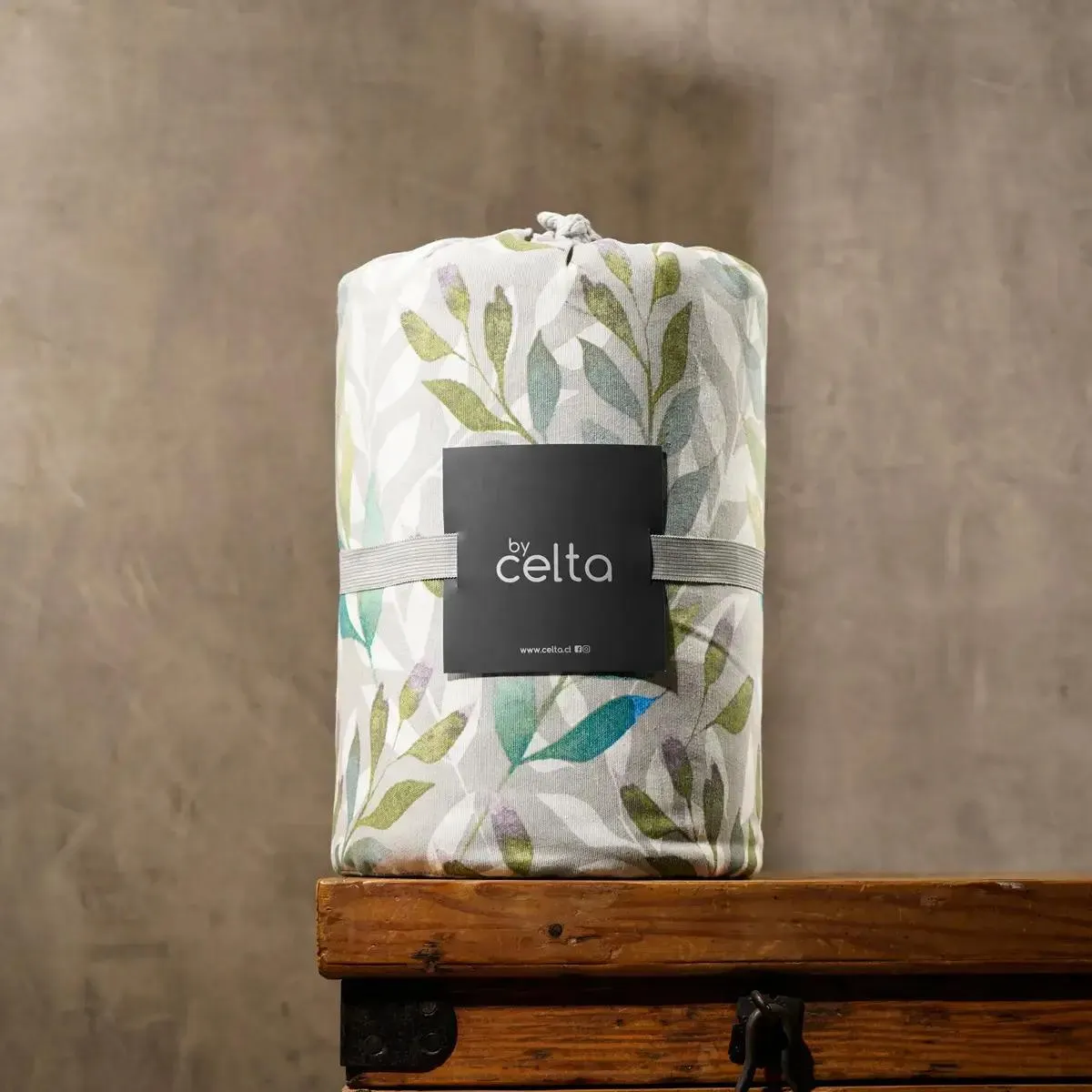 Piecera Lona Hoja de Colores Gris