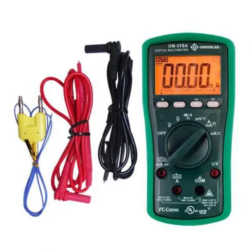 MULTIMETRO DIGITAL CA CC 1000V 8AH