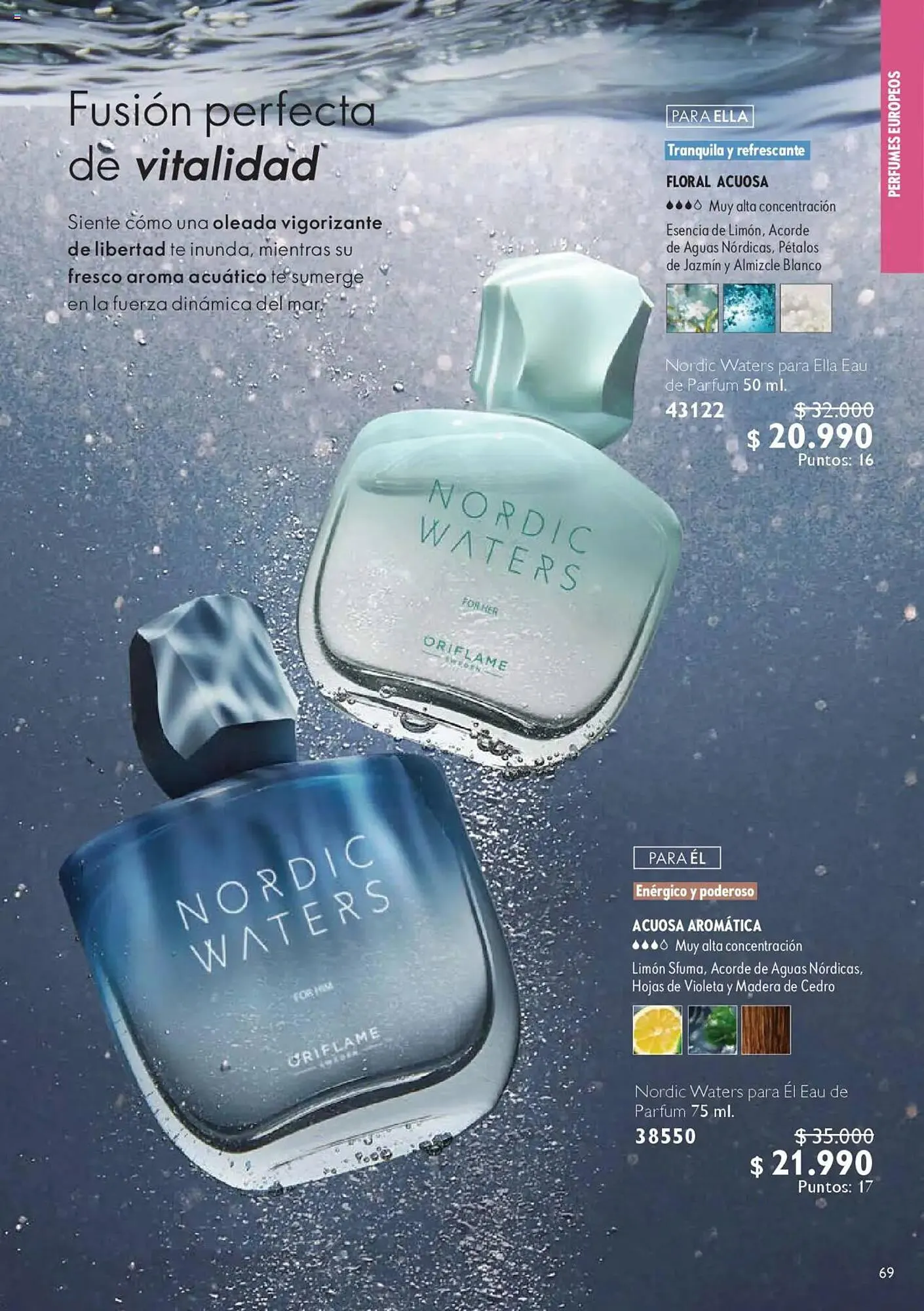 Catálogo de Catálogo Oriflame 4 de octubre al 24 de octubre 2025 - Página 69