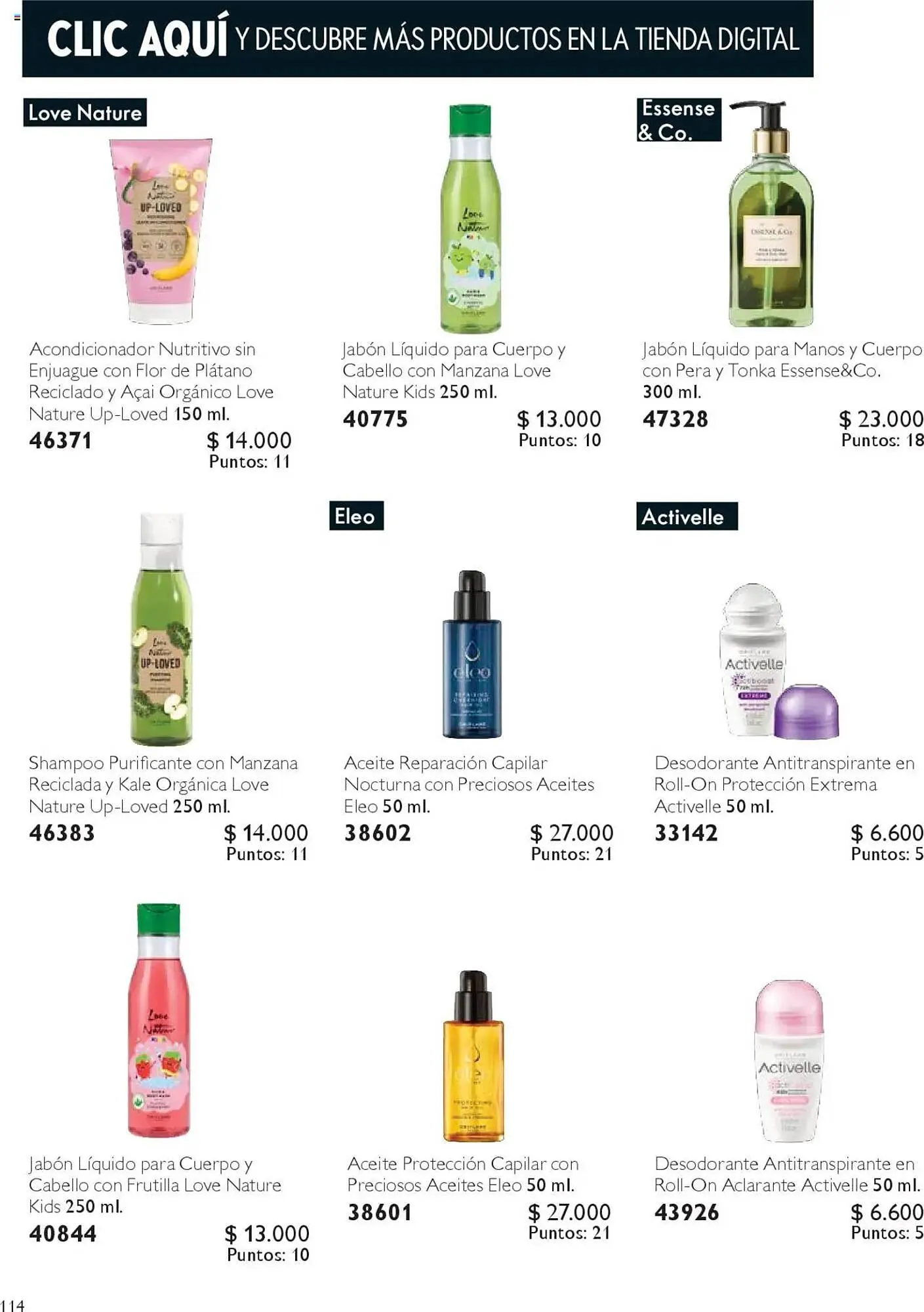 Catálogo de Catálogo Oriflame 4 de octubre al 24 de octubre 2025 - Página 114