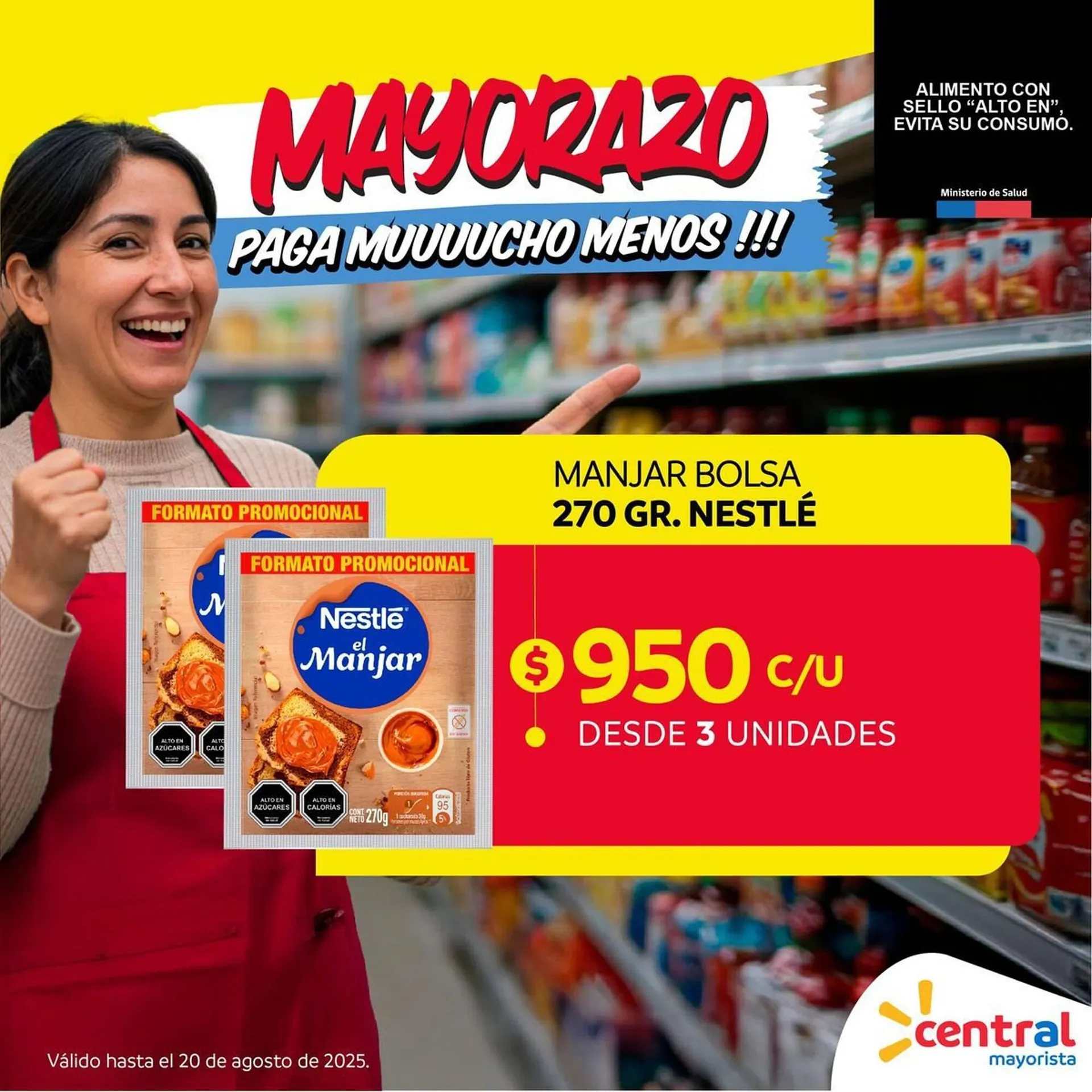 Catálogo de Catálogo Central Mayorista 28 de julio al 20 de agosto 2025 - Página 1