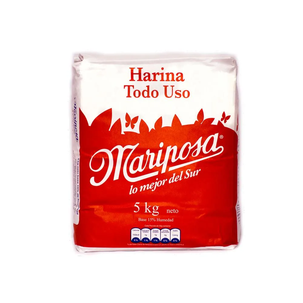Harina Mariposa S/P Papel 5 Kg