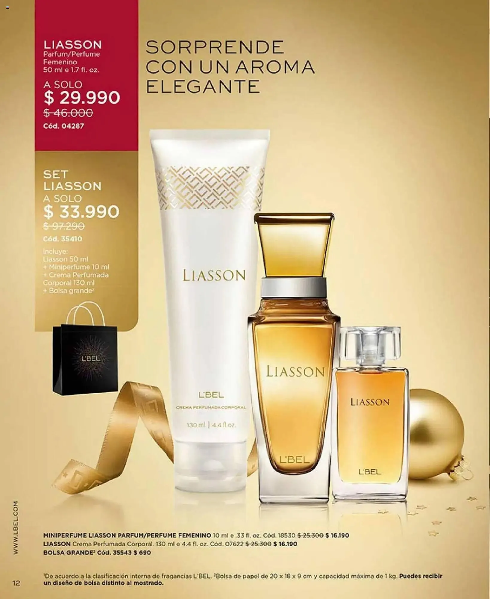 Catálogo de Catálogo L'Bel 30 de noviembre al 1 de enero 2026 - Página 12