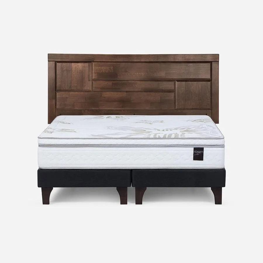 Cama Art 4 King + Respaldo Dolce