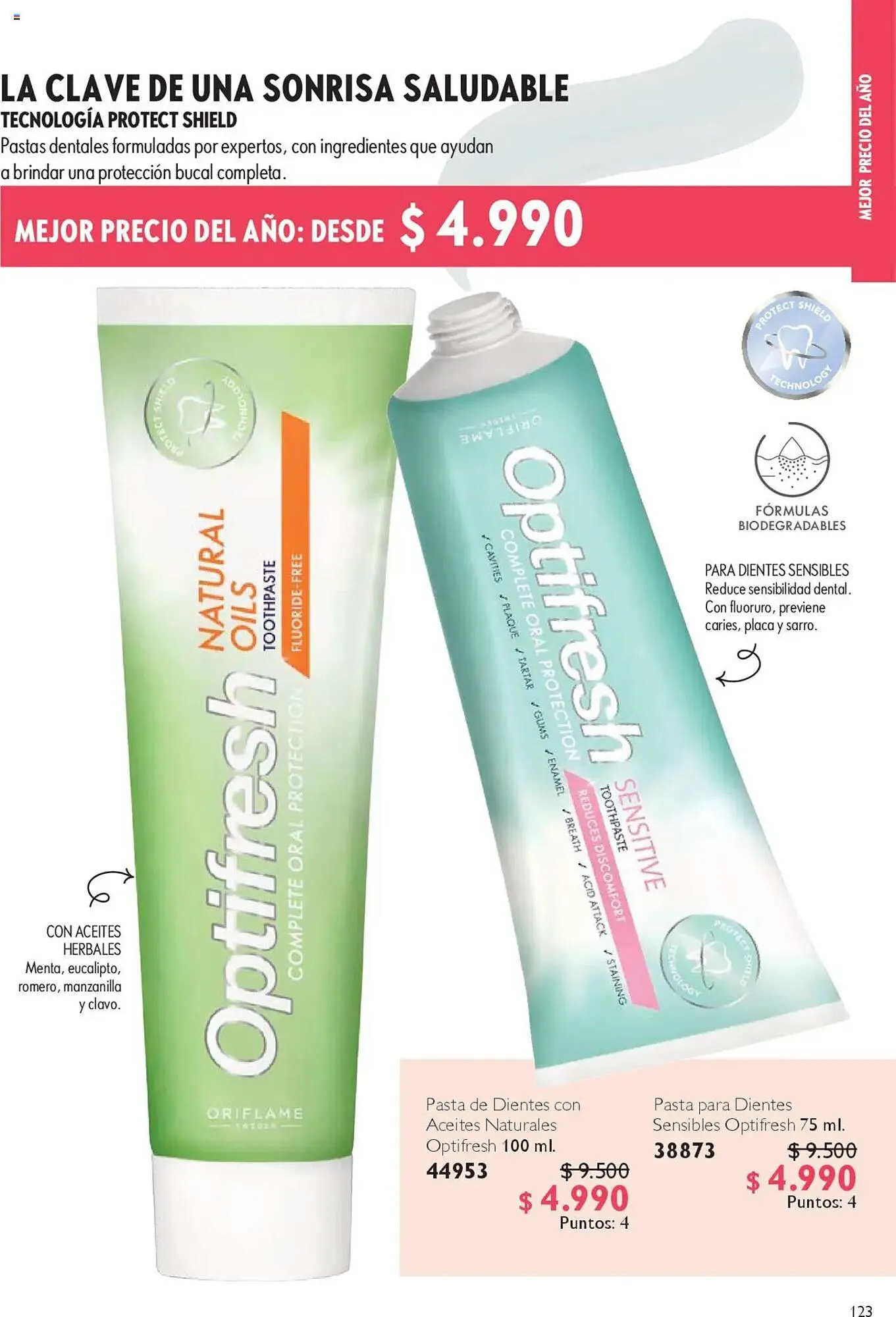 Catálogo de Catálogo Oriflame 4 de octubre al 24 de octubre 2025 - Página 123