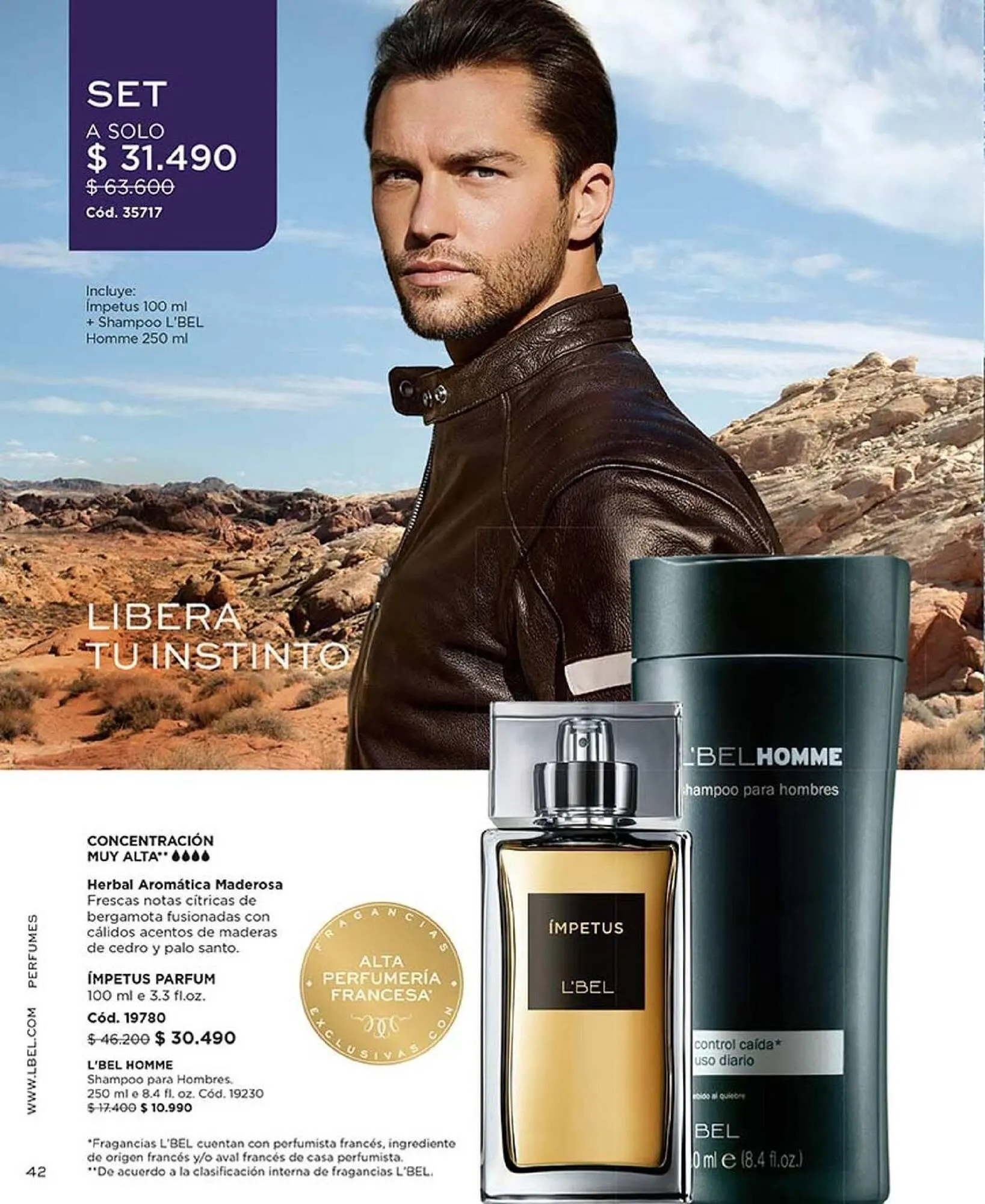 Catálogo de Catálogo L'Bel 4 de febrero al 28 de febrero 2025 - Página 42