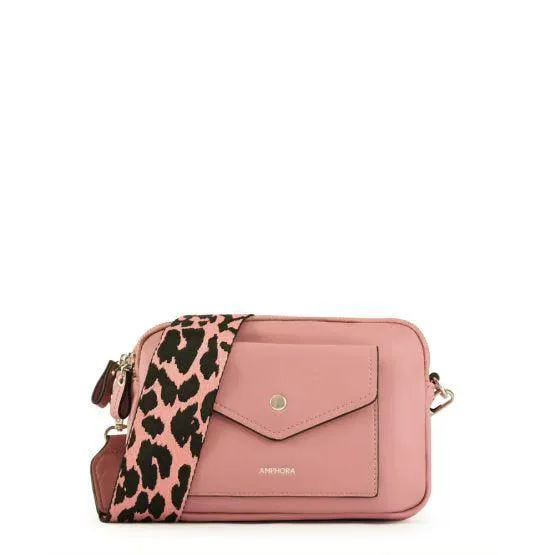 Cyril bandolera pequeña rosado