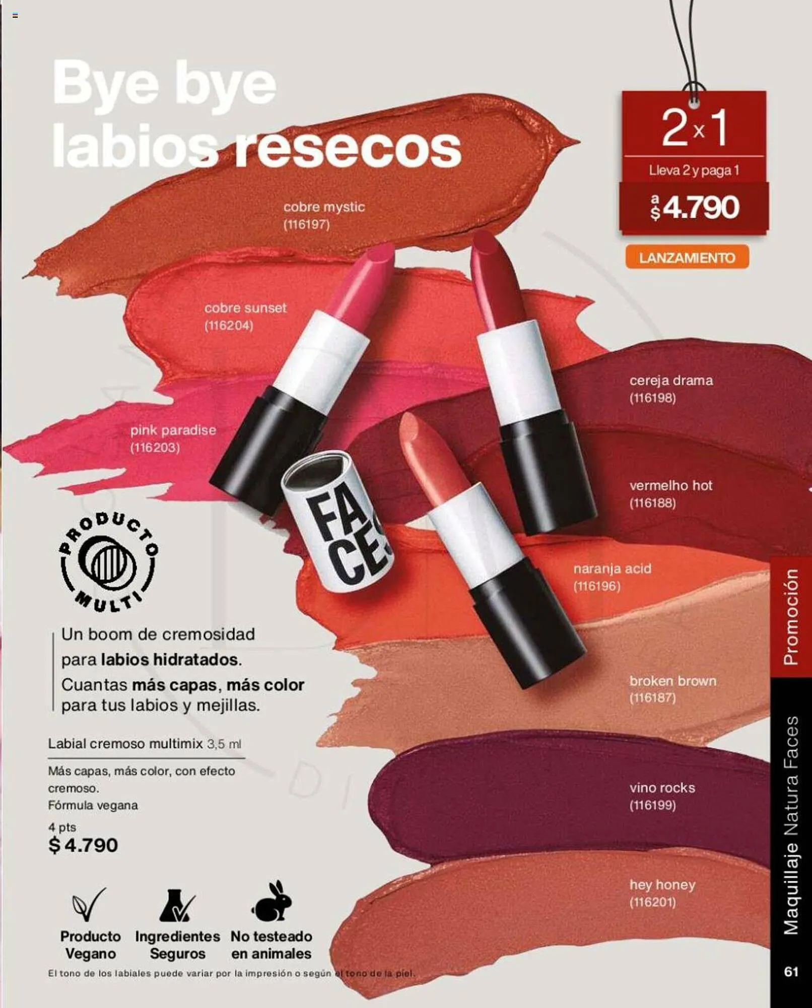 Catálogo de Catálogo Natura 31 de octubre al 30 de noviembre 2023 - Página 61