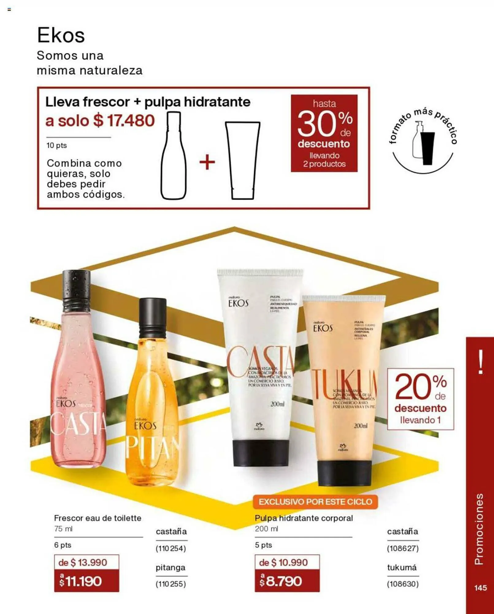 Catálogo de Catálogo Natura 1 de agosto al 31 de agosto 2023 - Página 145