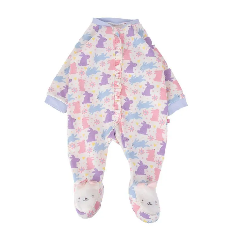 Pijama Bebé Niña Crema