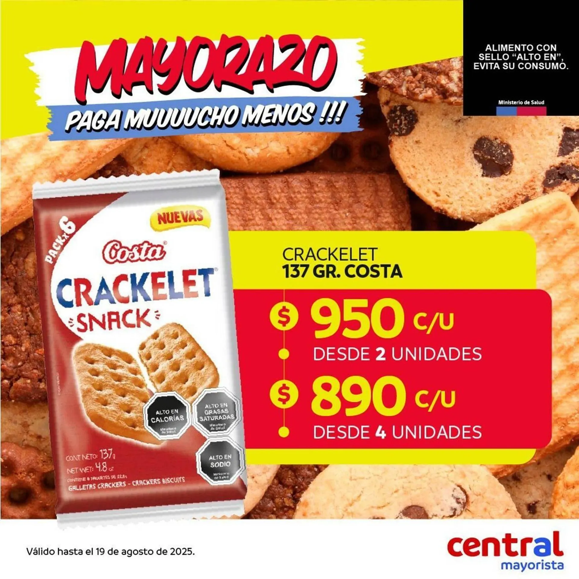 Catálogo de Catálogo Central Mayorista 5 de agosto al 19 de agosto 2025 - Página 3