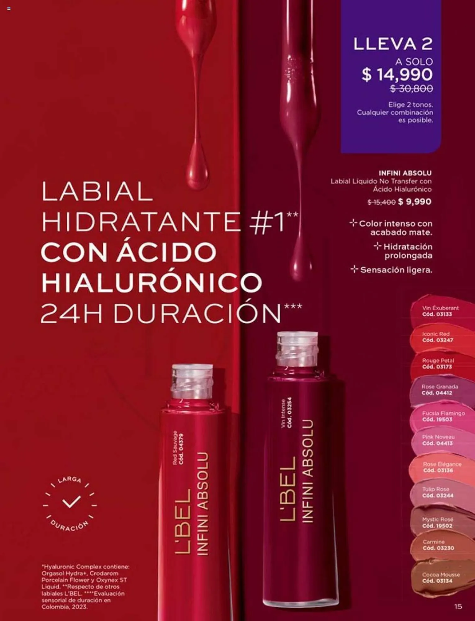 Catálogo de Catálogo L'Bel 1 de agosto al 31 de agosto 2023 - Página 15