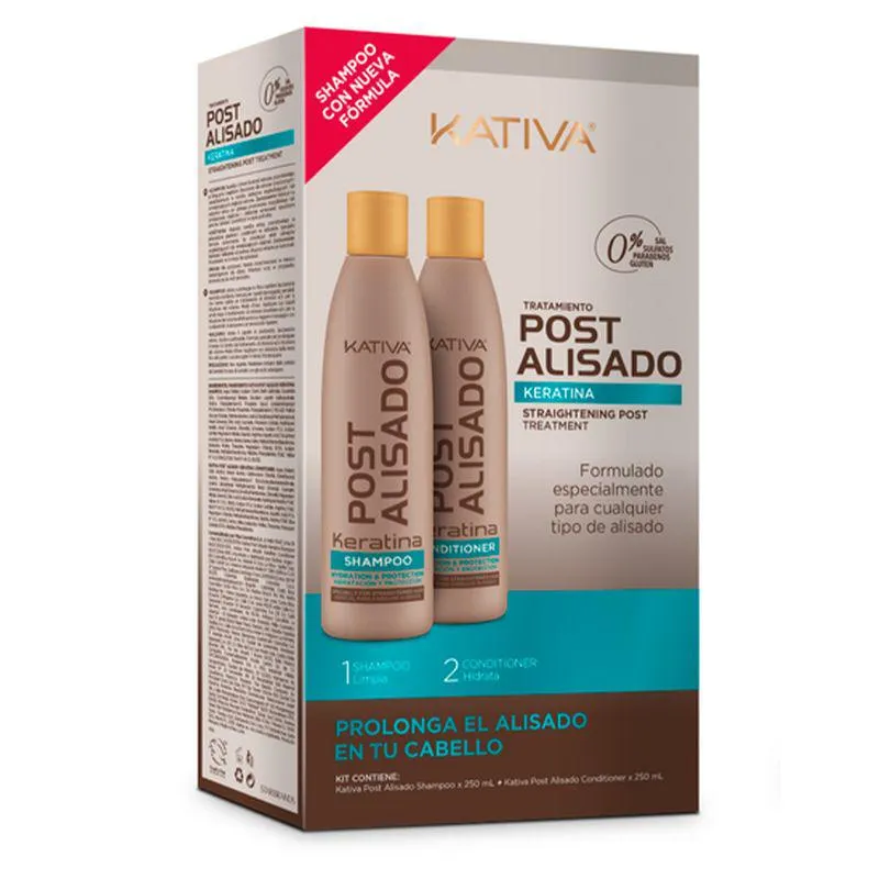 Kit Kativa post alisado