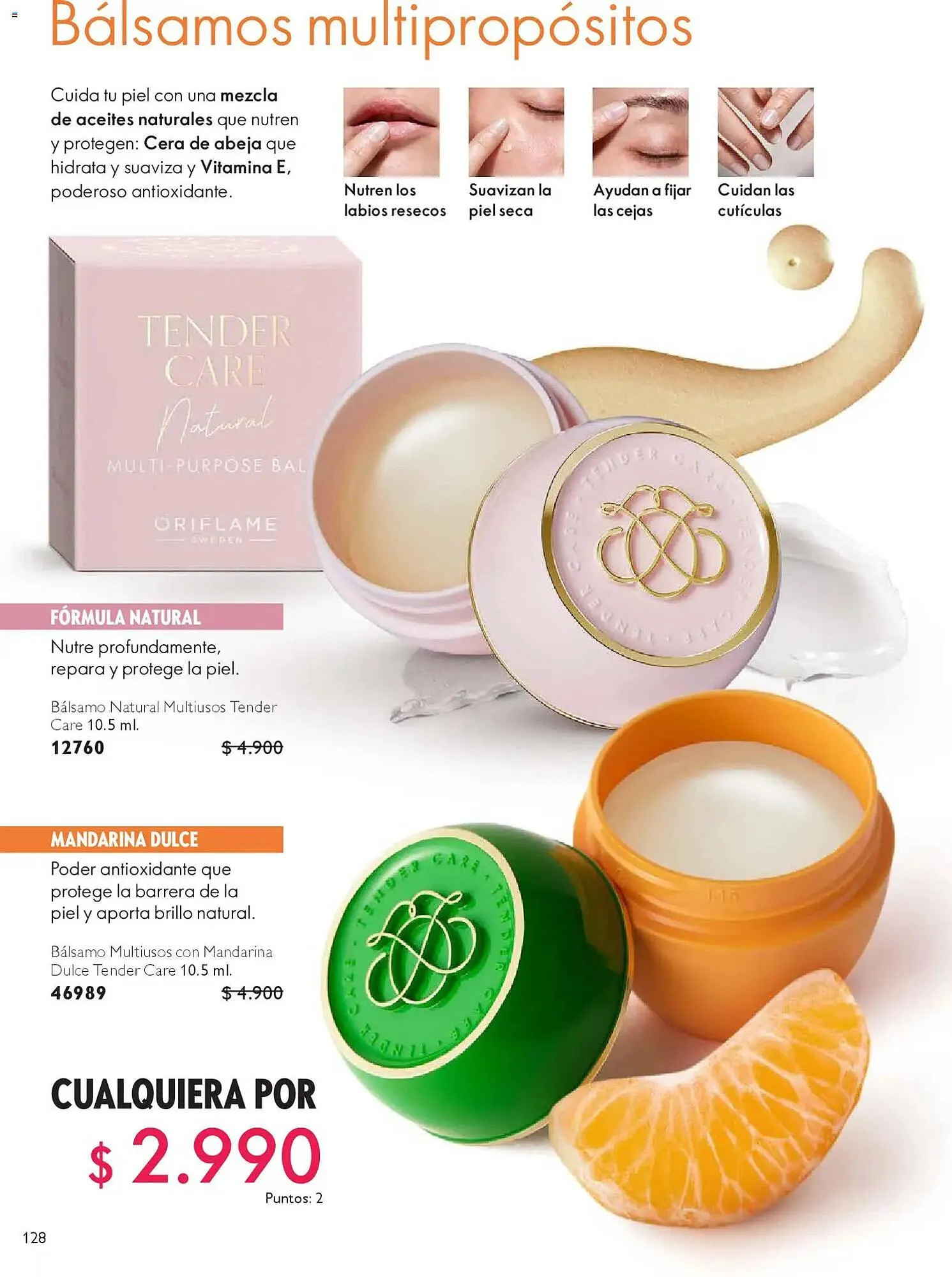 Catálogo de Catálogo Oriflame 18 de abril al 9 de mayo 2026 - Página 128
