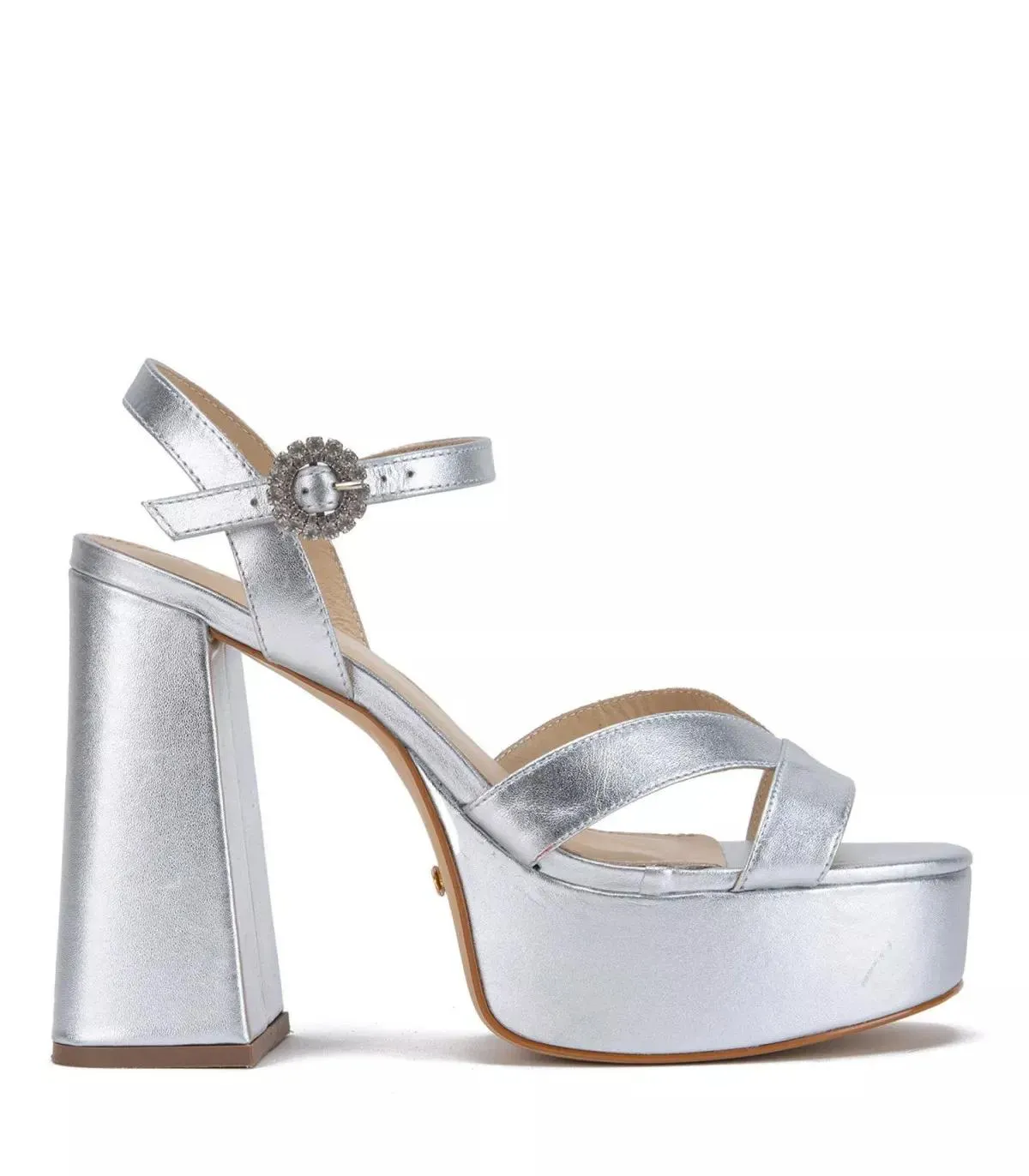 Sandalia Rue Plateado