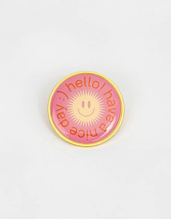 Pin metálico esmaltado