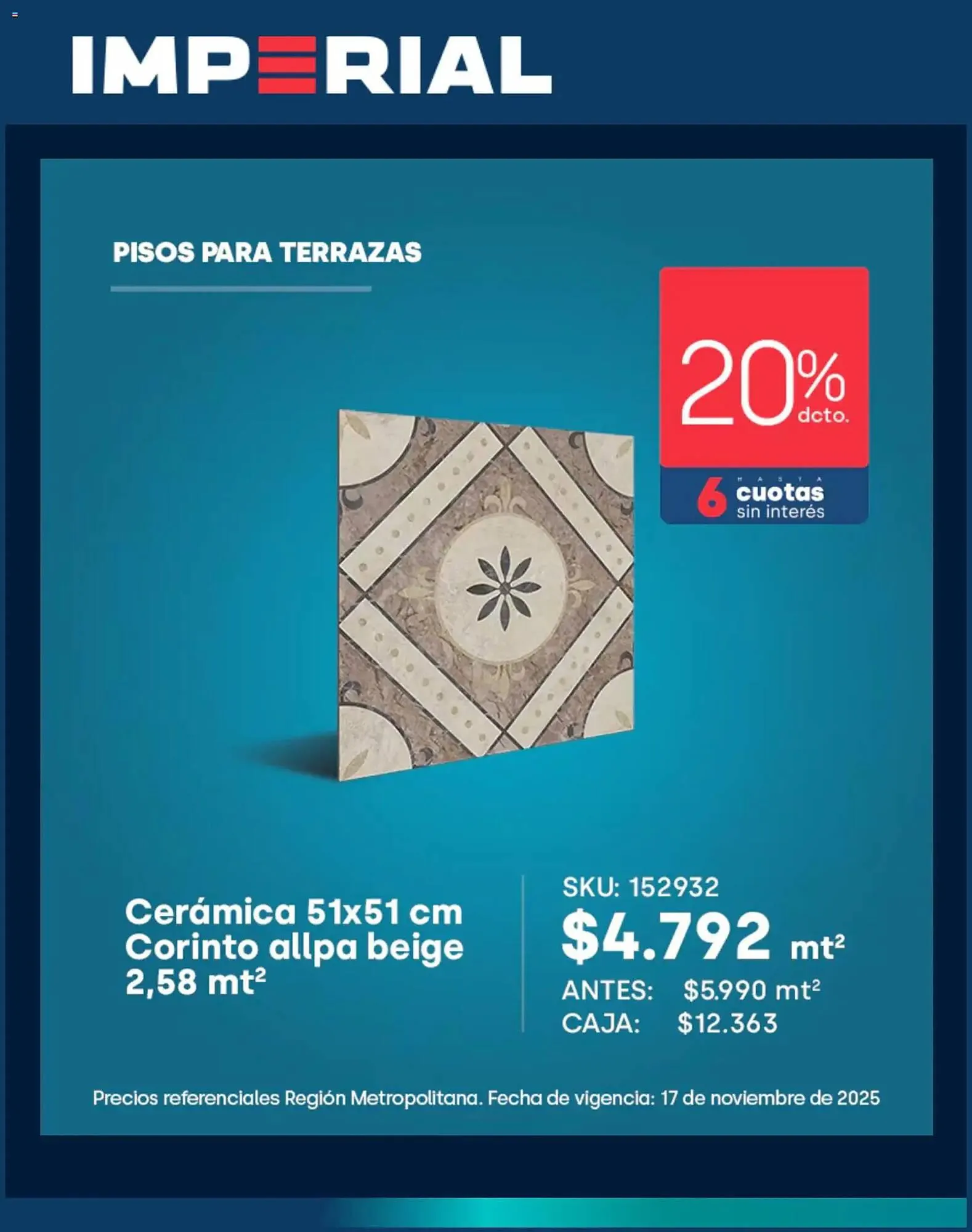 Catálogo de Catálogo Imperial 4 de noviembre al 25 de noviembre 2025 - Página 5