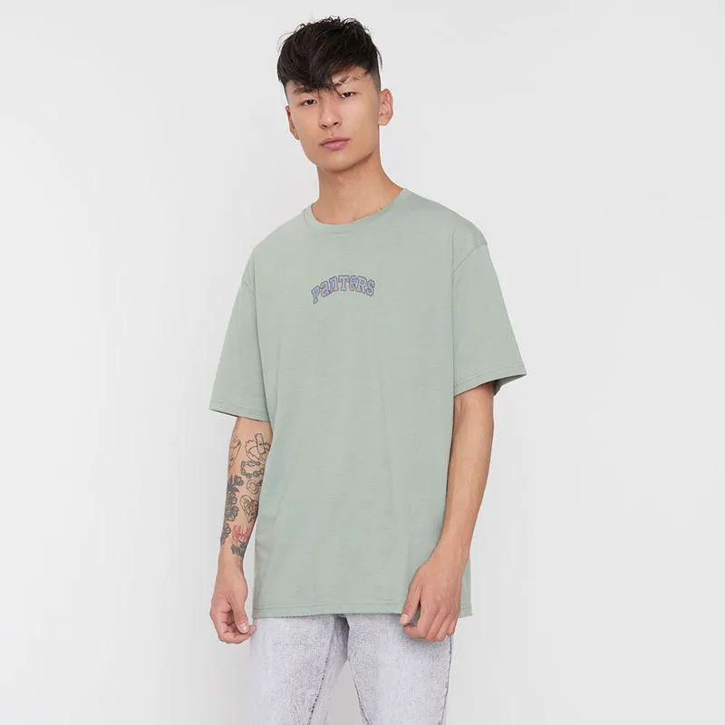 Polera Hombre Focal Print Panters Verde