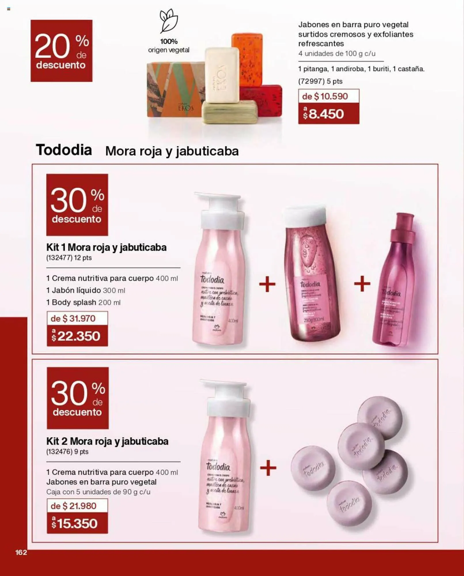 Catálogo de Catálogo Natura 1 de septiembre al 30 de septiembre 2023 - Página 162