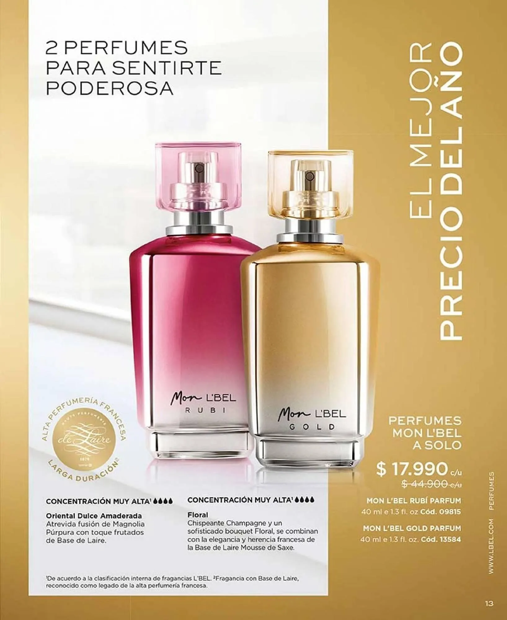 Catálogo de Catálogo L'Bel 4 de marzo al 31 de marzo 2025 - Página 13